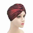 thumbnail image 2 of EnJoCho Sunshade Hat for Women's Cancer Head Hat Cap Ethnic Boho Floral Hair Cover Wrap Turban Headwear Turban Cap, 2 of 2