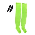 thumbnail image 3 of Audhol Thigh High Socks Women Soild Plus Size Over Knee Cotton Socks Extra Long Extra Thick Thigh Socks Tall Socks with Elastic No Slip Belt Plus Size Thigh High Socks E A, 3 of 4