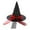 Red, variant on SHUNSUI Halloween Witch Headdress Hat for Adults and Kids Party Accessory One Size