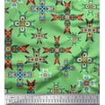 thumbnail image 1 of Soimoi Rayon Fabric Tiles Moroccan Fabric Prints by Yard 42 Inch Wide, 1 of 3