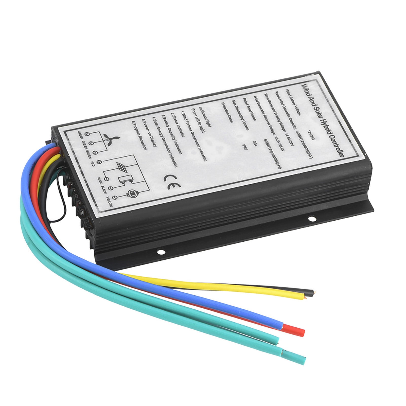 Leylor Generators & Portable Power-12/24V 400/800W Wind 500/1000W Solar Energy Hybrid Charge Generator Controller