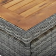 thumbnail image 4 of vidaXL Dining Set Grey and brown, 4 of 6