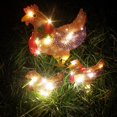 thumbnail image 2 of Bufanda navideña de madera con forma de pollo de diferentes formas, adornos navideños para reuniones familiares navideñas, 2 of 5