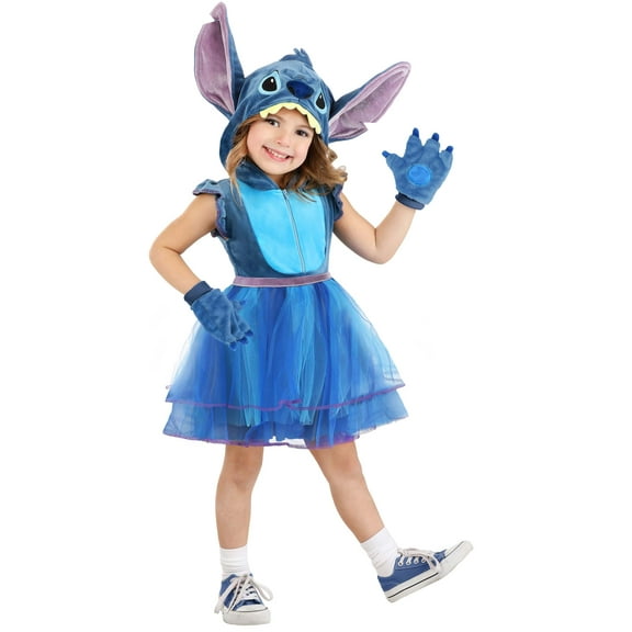 Girl's Toddler Disney Stitch Costume Dress