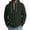 #01 Army Green 【Mix, Match & Rotate: Stock Up on Daily Colors】, variant on Men's Corduroy Long Sleeve Half-Zip Hoodie Pullover Sweatshirt Casual Solid Color Drawstring Crewneck Oversized Loungewear Top Streetwear | JASKFLY,White S