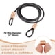 thumbnail image 4 of Uxcell Funda de detención de cable de alambre, bucles de prensado de cobre, fundas de prensado redondas para cable de alambre y cable 1/4"(6mm), 4 of 7