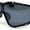 Matte Black - Black, variant on Xloop Oversized Mirror Lens Wrap Around Plastic Riding Sport Sunglasses Matte Black
