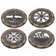 thumbnail image 3 of 4 piezas de decoración de pared de madera vikinga, adornos vikingos nórdicos, decoraciones vikingas de madera para el hogar, 3 of 3