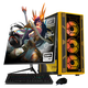 thumbnail image 1 of Xtreme PC Gaming AMD Radeon RX 6600 Ryzen 7 5700 32GB SSD 1TB Monitor 27 165Hz WIFI Yellow, 1 of 6
