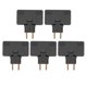 thumbnail image 1 of Adaptateur de prise 1 à 3, 5 pièces, rallonge sans fil à 180 degrés, 1 of 4