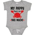 thumbnail image 3 of Inktastic My Pappy Loves Me Boys or Girls Baby Bodysuit, 3 of 5