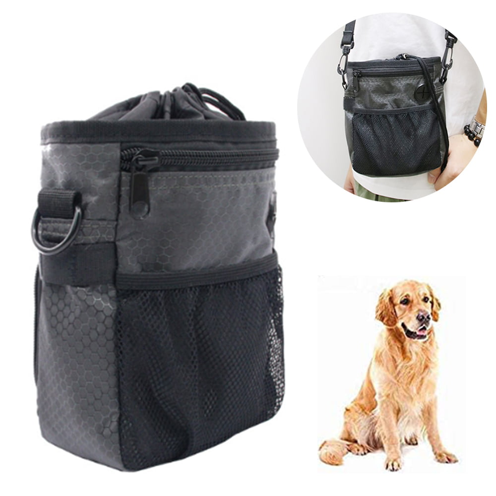 Dog Treats Pouch Reusable Snack Zipper bag Puppy Training 