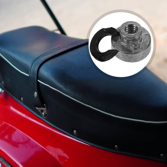 Milisten Motorcycle Seat Mount Nut  Motorcycle Modified Seat Nut Seat Cushion Fixed Nut Motorcycle Seat Accessory Compatible with Harley