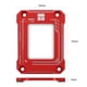 thumbnail image 5 of Protector de marco de corrección de flexión de CPU LGA1700-BCF Gen 12 para Intel (rojo), 5 of 7