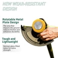 thumbnail image 6 of Universal Weed Eater Head,Easy Feed Trimmer Bump Head with Wear-resistant rotating iron plate, Weed Wacker Head Trimmer Head for Echo,Ego,Dewalt,Stihl,Ryobi...with 14ft 095’’Trimmer Line,Orange, 6 of 8