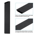 thumbnail image 4 of Uxcell ABS Knife Sheath Cover Sleeves Knife Protector Flocking for 12" Cook Knife Black, 4 of 7