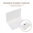 thumbnail image 3 of STRANDCHIC 20 Sets Season Greetings Cards With Envelopes White Silver Foil For Weddings And Graduations, 3 of 6