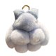 thumbnail image 1 of Llavero de Peluche con Conejo de Piel Sintética Suave 12 cm Azul, 1 of 8
