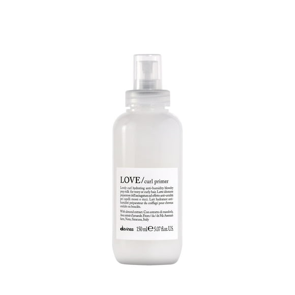 Davines Love Curl Primer, Anti-Humidity Blow-dry Prep Solution for Wavy And Curly Hair, Moisturizing Heat Protection, 5.07 Fl. Oz.