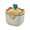 SANUME Baby Milk Powder Storage Box Container Food Storage Simple Portable Cute Newborn Cartoon Feeding Lunch Box