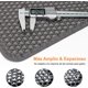 thumbnail image 4 of Wolfi Tapete Arena Gatos Extra Grande Panal Doble Capa Prueba Orina Agua Fácil Limpiar Gris, 4 of 8