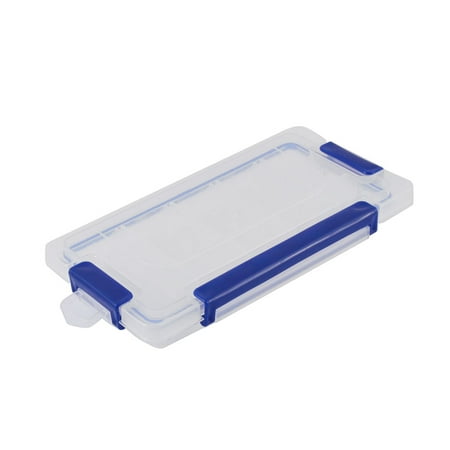 Unique Bargains Home Jewelry Beads Medicine Pill Collect Storage Case Box Organizer Clear
