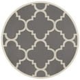 thumbnail image 5 of Safavieh Courtyard Becky Quatrefoil Indoor/Outdoor Area Rug, 5'3" x 7'7", Grey/Beige, 5 of 10