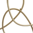 thumbnail image 4 of CosmoLiving by Cosmpolitan Contemporary Metal Round Abstract Design Wall Décor, 43"W x 22"H with Gold Polished Finish, 4 of 7