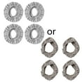 thumbnail image 1 of YOPTOP Lot de 4 Housses de Masque CPAP Réutilisables Doublures de Masque en Coton Doux Universelles, Gris, 1 of 17