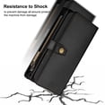 thumbnail image 2 of Petocase for iPhone 16 Pro Max Case,Leather Wallet with Card Holder,Magnetic Closure 360 Full Shockproof Protection Drop Absorption Phone Cover with Card Slots,Black, 2 of 7