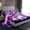 Purple Pink Blue, variant on Homewish Cute Magical Horse Twin Sheet Sets 3pcs for Teens Boys Girls,Cartoon Rainbow Starry Sky Twin Fitted Sheet Microfiber,Kawaii Bow Unicorn Breathable Flat Sheet,Super Cozy Room Decor