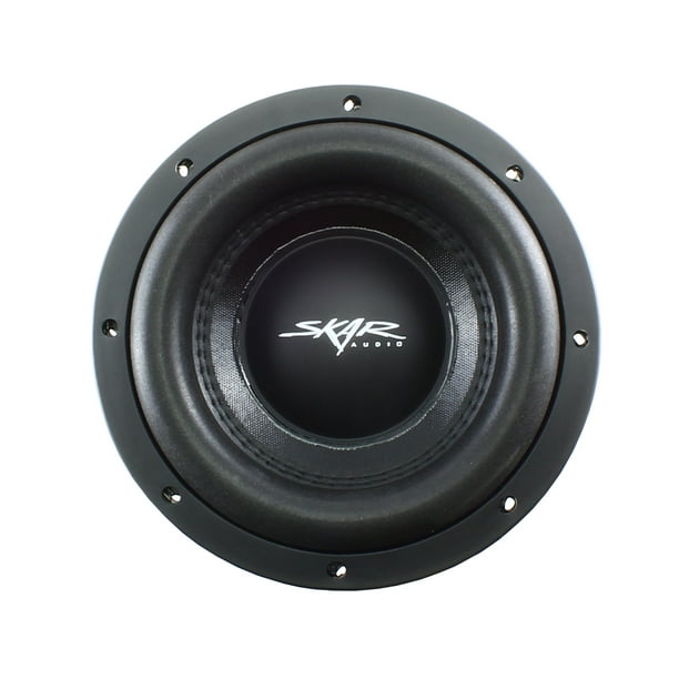 Skar Audio VD8 D4 8" 400W RMS Dual 4 Shallow Mount Subwoofer Walmart