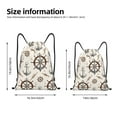 thumbnail image 4 of Bingfone Anchor With Rope Drawstrings Backpacks Bags For Men Women Gym Drawstrings Bag, 4 of 9