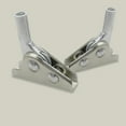 thumbnail image 4 of OUNONA 2Pcs Silver Steel Sofa Angle Adjuster Hinges with Smooth Edges for Folding Furniture, 4 of 8