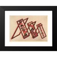 thumbnail image 2 of Gustav Klutsis 14x11 Black Modern Framed Museum Art Print Titled - Propaganda Stand (Workers of the World Unite) (1922), 2 of 5