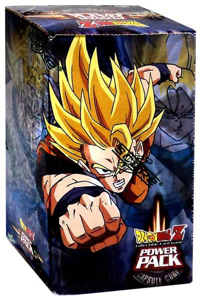 Dragonball Z CCG 2 Different Capsule Corp Power Packs 