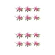thumbnail image 1 of Naiovety 6 piezas de simulación de flores de lirios artificiales, reutilizables, vívidas, decorativas, para sala de estar, flores de plantas Rosa oscuro 2piezas, 1 of 6