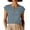 Light Blue, variant on Women's 2026 Summer Cotton Linen Thin Crew Neck Flutter Short Sleeve Pullover Top, Casual Loose Fit Blouse for Daily Summer Outfits, Breathable and Lightweight Yellow M