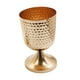 thumbnail image 3 of Jarrón de urna para centro de mesa de boda, jarrón de metal, maceta, tono cobre martillado para S, 3 of 9