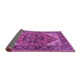 thumbnail image 2 of Ahgly Company Indoor Round Persian Purple Traditional Area Rugs, 8' Round, 2 of 4