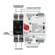 thumbnail image 3 of Single Phase Din Rail Ats 220v Pc Dual Power Automatic Transfer Switch 2p 100a Household Power Tran, 3 of 3