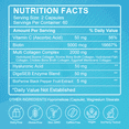 thumbnail image 3 of GPGP Multi Collagen Pills 5000mg, Types I, II, III, V & X for Hair Skin and Nails Healthy, 60 Capsules, 3 of 10