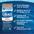 thumbnail image 7 of Colace Extra Strength Stool Softener - 60 Count, 250 mg Docusate Capsules, 7 of 7