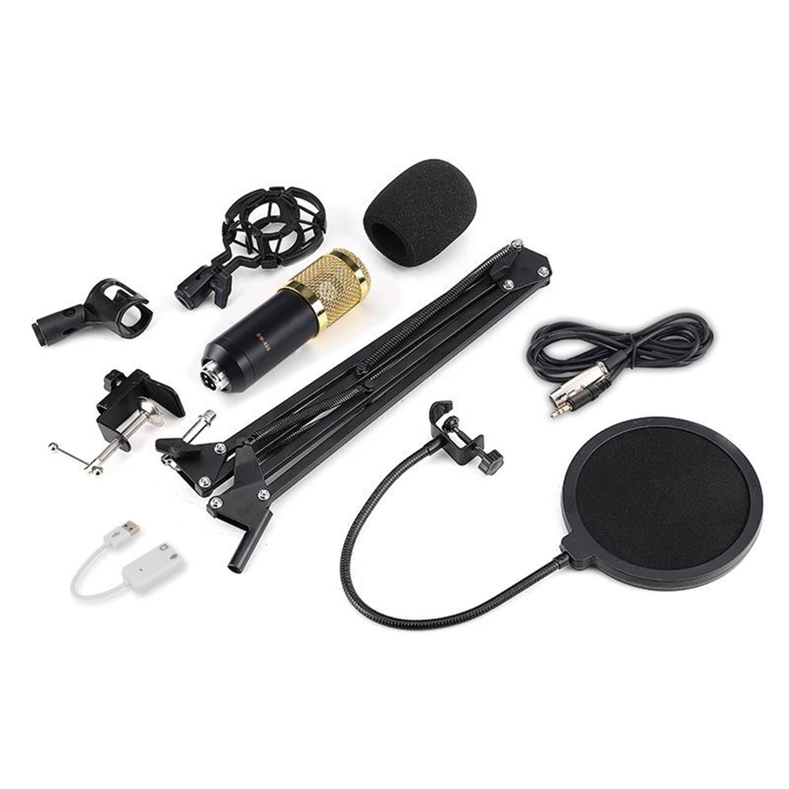 7829 Clear, Plosive-free Vocal Performance Condenser Microphone Zinc Alloy Mic
