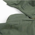 thumbnail image 3 of VSSSJ Men's Jackets Winter Jackets Zip Up Windproof Outdoor Hiking Cargo Jackets Removable Hood Detachable Sleeves Working Jackets with Multi Pockets Green XXXXXL, 3 of 5