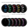 thumbnail image 4 of GlowShift 10 Color Digital Dual Pressure & NOS Gauge, 4 of 7