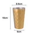 thumbnail image 4 of Double Wall Insulated Wine Glass with Double Bottom Keeps Your Wine Cool, 4 of 11