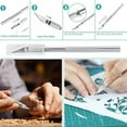 thumbnail image 3 of 16 PCS Precision Craft Tools Set Vinyl Weeding Tools Kit for Weeding Vinyl, DIY Art Work Cutting, Hobby, Scrapbook, 3 of 5