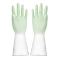 thumbnail image 1 of Fiudx Guantes de Limpieza de Goma, Diseño Antideslizante, Puños Elásticos Cómodos, Reutilizables para Cocina, Baño, Lavandería y Limpieza Del Hogar, Material Duradero, Juego de 1 Par, 1 of 1