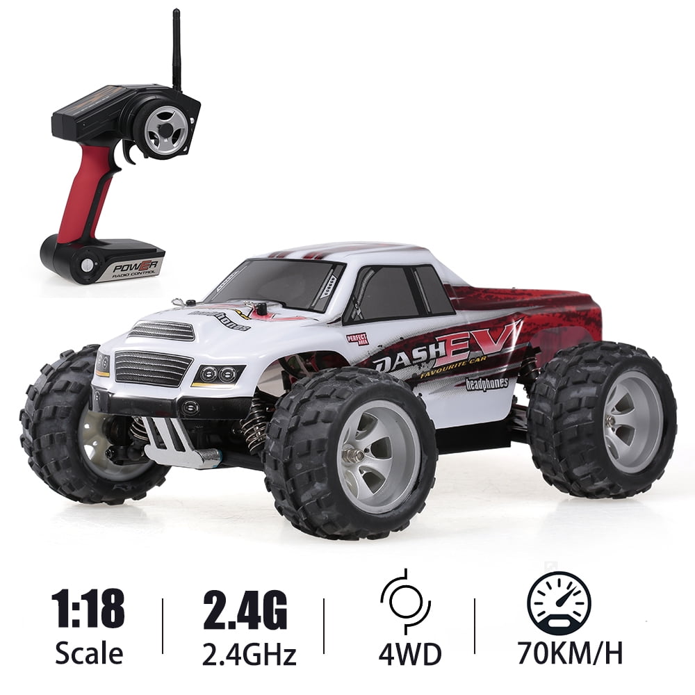 1:18 RC Car Electric Truck 4WD Remote Control Off-Road Vehicle B 
